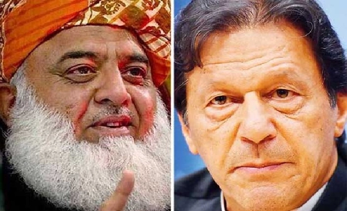 It’s good if Maulana Fazl stands with democracy: Imran Khan